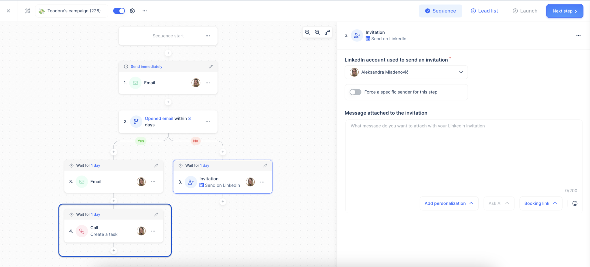 My first setps with mutlichannel campaigns - lemlist academy