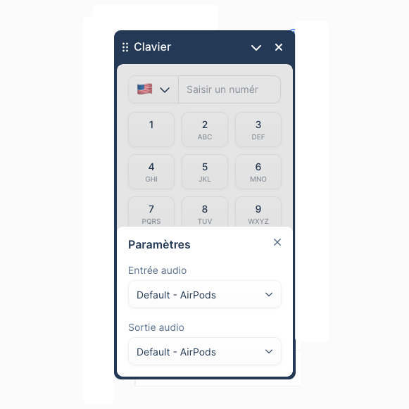 Audio device selector
